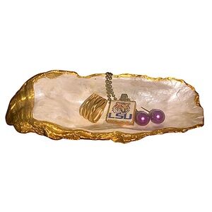 Large Oyster Shell Trinket Dish